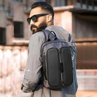 New Bange Men's Shoulder Crossbody Sling Backpack. 12.6" x 7.9" x 4.3". Holds tablet up to 9.7"