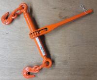 New - Ben-Mor 5/16"-3/8" Load Ratchet Chain Binder w/Swivel Hooks , 6600lb Max. Working Load .