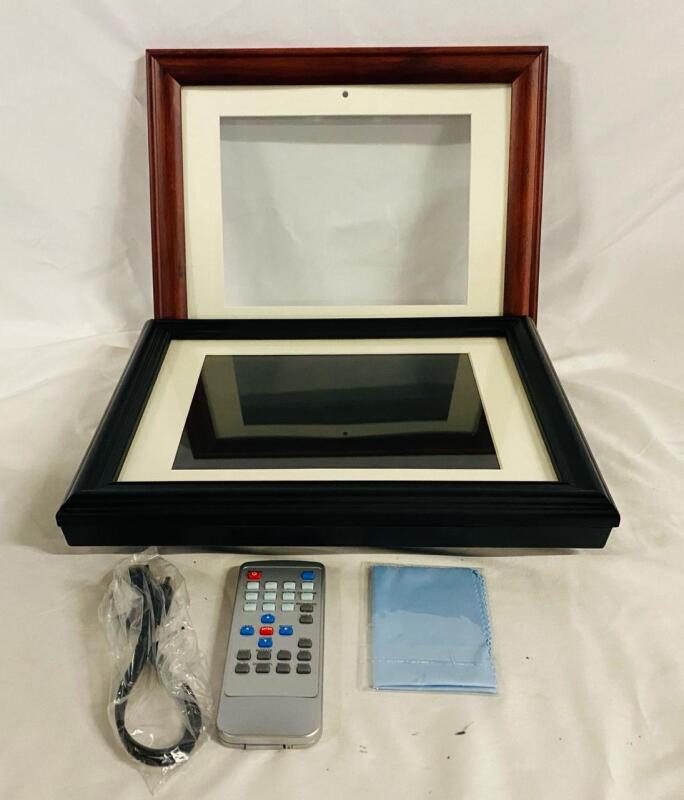 As-New In-Box MemoryFrame Plus 10.4&rdquo; Digital Picture Frame with Interchangeable Wood Frame