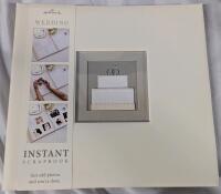 New Hallmark Wedding Instant Scrapbook. 12.5" by 13.5"