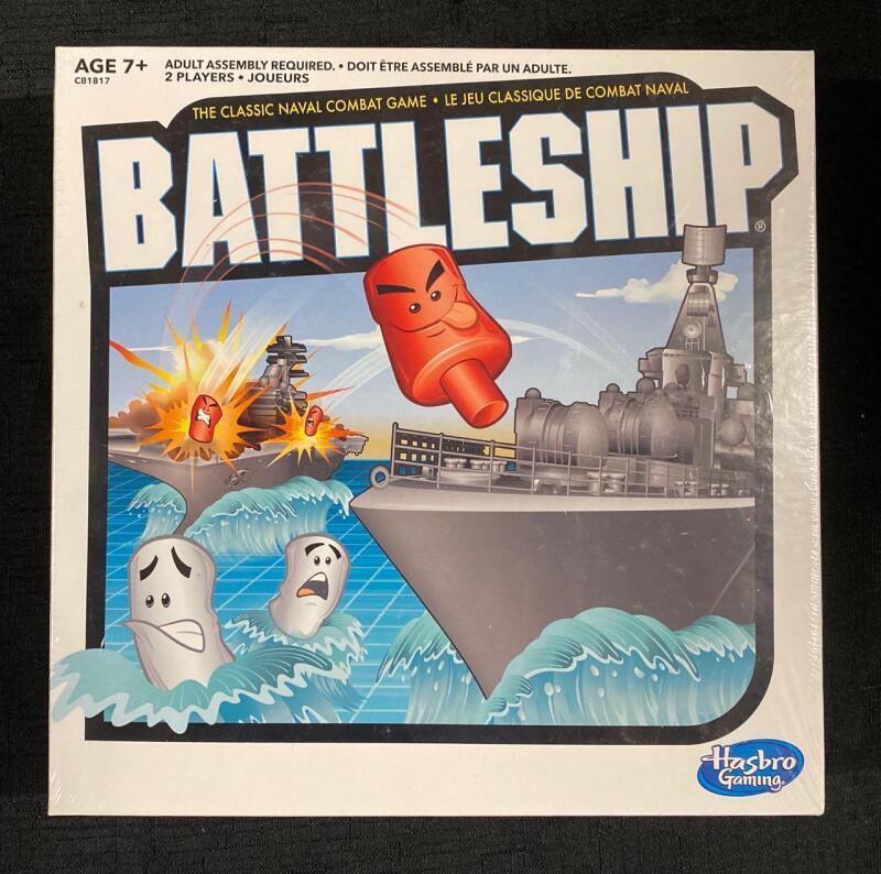 New Sealed Battleship Board Game by Hasbro, Ages 7+
