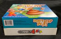2 Board Games, Includes Connect 4 and Don&rsquo;t Step In It!