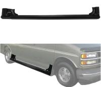 New - KUAFU Door Rocker Panel Compatible with 1996-2017 Chevy Chevrolet Express 1500 2500 3500 Van Rust Repair Steel Electrophoresis Black - Passenger Side . Retail $225