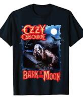 New Size XXL Bark at The Moon Ozzy S/S Crew Neck Black T-Shirt