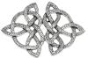 Vintage Viking Celtic Knot Brooch Intricate Design Perfect for Coats & Jackets Two piece Brooch Attaches at centre Approximately 3.25&rsquo;&rsquo; Stock Photo added - 4