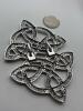 Vintage Viking Celtic Knot Brooch Intricate Design Perfect for Coats & Jackets Two piece Brooch Attaches at centre Approximately 3.25&rsquo;&rsquo; Stock Photo added - 6
