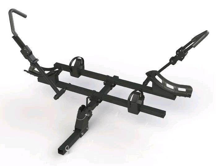 As New - NIJI 2" Heavy Duty Hitch e-Bike Carrier . Open Box , Appears Complete . Retail $400 . Some Assembly Required . Stock photos used