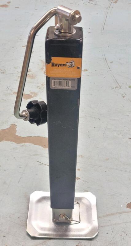 New - Buyers Products Company 2.5" Topwind Square Jack Drop Leg - 26" of Travel , 7000lb max. Capacity . Model # 0091310 . Retail $160