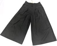 New Size 3XL* Women's MuMiamXiu Stretch Waist Pleated Palazzo Capri Pants [See Desc]