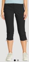 New Size 4 Women's EDDIE BAUER Rainier Capri Pants, Water Repellent, UPF 50+ Sun Protection with Secured Zippered Pocket | Retails Over $75!