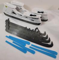New - Marsblade i2 Hockey Skate Holder Kit , Size 272 (skate size 8 - 8.5) . Kit Includes i2 Blade Holder (pair) , 6 Blades & 5 Pairs Radius Inserts & Tool . Retail $175