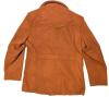 Approx Size M-L Men's Wool Blend Double Collar Peacoat-Style Jacket with Removable Lining - 4