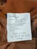 Approx Size M-L Men's Wool Blend Double Collar Peacoat-Style Jacket with Removable Lining - 5