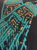 Bohemian Style Glass Rice Beads Unique Letter Pattern Hand Woven Drop Earrings Sheppard Hooks approximate drop 4&rsquo;&rsquo; - 5