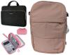 New BAGSMART Laptop Sleeve Carrying Case for 13-13.3 inch Notebooks, As-New FYY Electronic Organizer, Travel Cable Organizer Bag & Taygeer Travel Laptop Backpack Carry-On with Marks and Scuffs