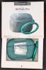 New SPIGEN Urban Fit Designed for Airpods Pro Fabric Case Cover with Key Chain - Midnight Green - 2