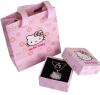 2 Hello Kitty Sanrio Kawaii Pendant Necklaces Presented in Logo Box and Gift Bag Pendants .5 and 1 inch Chains 16-18 and 20&rsquo;&rsquo; - 2
