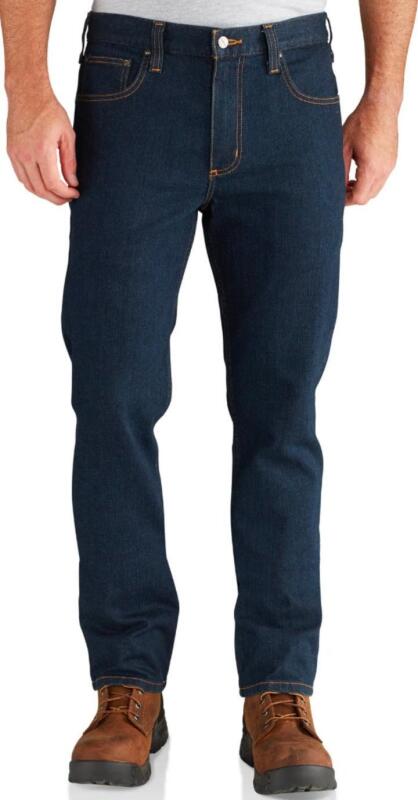 New Size 32&times;32 Reg Men's CARHARTT Rugged Flex Straight Fit 5-Pocket Tapered Jeans
