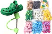 75+ New Croc-Style Clog Shoe Straw Caps