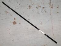 58"&times;1"&times;&frac14;" Metal Bar w/7 Pre-Drilled Holes 9.5" Apart (on center)
