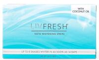 New LIVFRESH Teeth Whitening Strips, Results in 14 Days, Cleans Teeth & Reduces Plaque, Enamel Safe, for Sensitive Teeth, No Slip Teeth Whitener, 14 Treatments | Retails Over $60! EXP 02/05/2026
