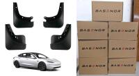 7 New Sets BASENOR 2024 Tesla Model 3 Highland All Weather Mud Flaps Splash Guards Fenders No Drilling No Tape Required