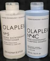 [See Desc] 2 OLAPLEX Shampoo & Conditioner for Hair - NO. 5 Bond Maintenance Conditioner & NO. 4C Bond Maintenance Clarifying Shampoo 250mL