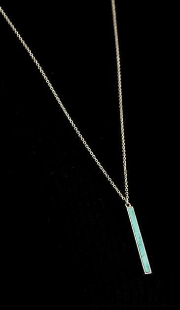 New J. Bee Signature Turquoise Pendant Necklace Retails for over $50