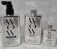 [See Desc] 3 Colour WOW Hair Products: Dream Coat Supernatural Spray<br/> Anti-frizz Treatment and Humidity-proofing Spray 200mL & Travel Size 50mL & Extra Strength Dream Coat Spray 200mL