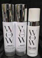 [See Desc] 3 Colour WOW Hair Products: 2x Dream Filter Pre-Shampoo Mineral Removers 200mL & Bombshell Volumizer 195 mL