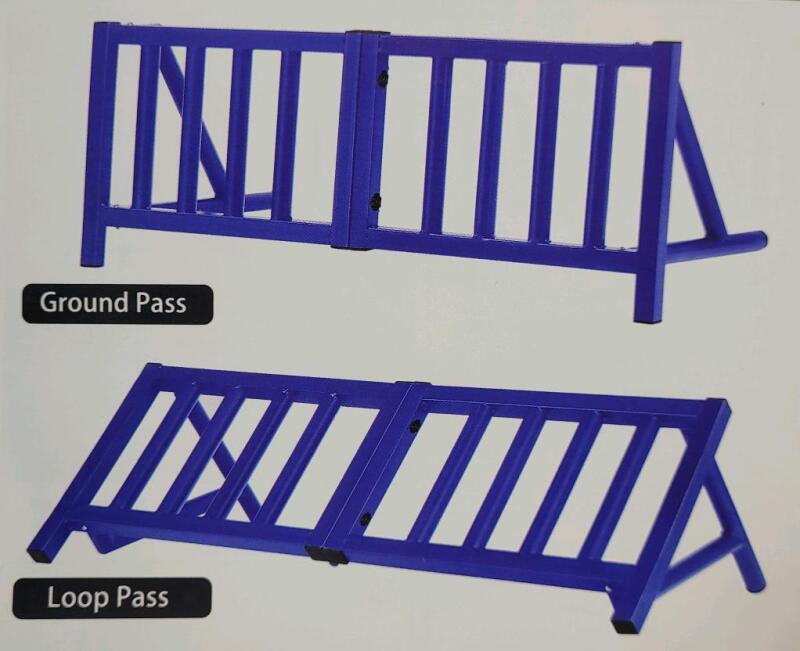 New - Winthai 2pc. Soccer Rebounder Board w/Metal Frame, Adjustable Angles/Heights, Portable Storage Design, Soccer Training Equipment for Precision Passing/Shooting Drills .