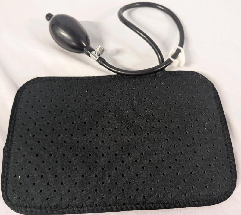 New Inflatable Portable Lumbar Support Pillow. 10.5" by 6.25"