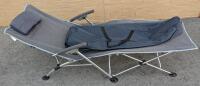 Collapsible Lounge Chair. 73" Long.