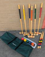 Sportcraft Croquet Set with Duffle.