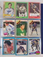 1972 - 2014 St. Louis Blues NHL Hockey Trading Card Singles , 206 Trading Cards .