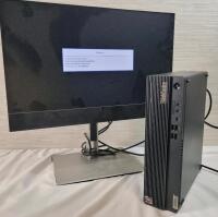 As Is - Lenovo ThinkCentre M75s Gen2 w/AMD Ryzen Pro 3 . Tested Powers Up , NO Operation System . Monitor in Photos NOT Included