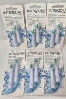 12 New INTERPLAK by Conair OptiClean Replacement ToothBrush Heads - Model RTG3RPLC