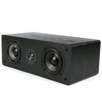 As New - Micca MB42-C Center Channel Speaker with Dual 4-Inch Carbon Fiber Woofer and Silk Dome Tweeter, Black