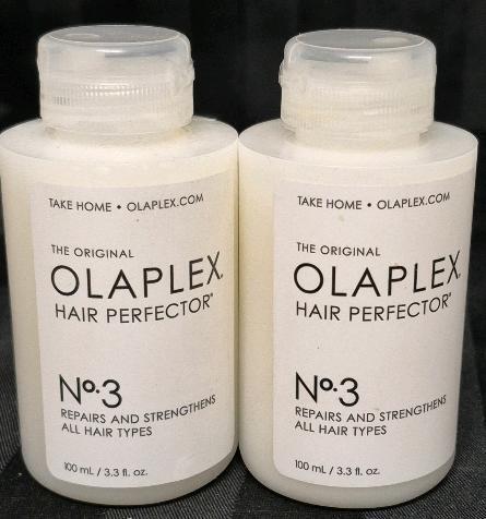 [See Desc] 2 OLAPLEX NO. 3 Hair Perfector Repairs & Strengthens for All Hair Types 100mL