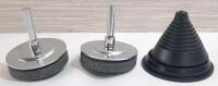 2 Lawn Mower Blade Sharpeners & Lawn Mower Blade Balancer