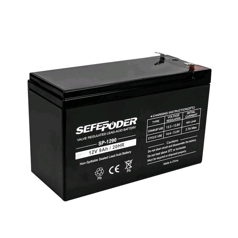As New SEFEPODER 12V 9Ah Rechargeable Sealed Lead Acid Battery (F2 Terminals) retails for $100