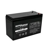 As New SEFEPODER 12V 9Ah Rechargeable Sealed Lead Acid Battery (F2 Terminals) retails for $100