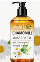 New Chamomile Moisturizing Massage Oil 100ml | Hydrating & Smooth for Face, Body & Hair Long-Lasting Fragrance for Diffusers & Humidifiers Messin 100 % Natural Expires 07/2028