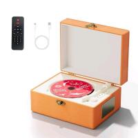 As New Rexitee Time Music Box CD Player with Speakers; Bluetooth Transmitter.