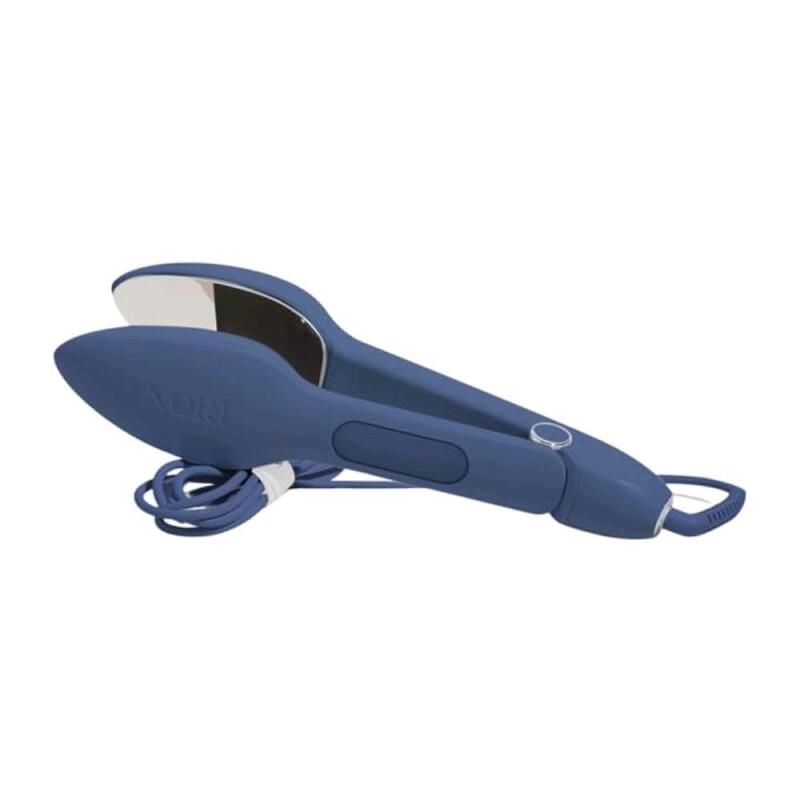 New NORI PRESS Travel Steam Iron - Handheld Iron With Optional Steam Feature - No Ironing Board Required - Easy to Use w/ 6 Fabric Settings - Removes Wrinkles - User Manual Included - Navy | Retails Over $230!