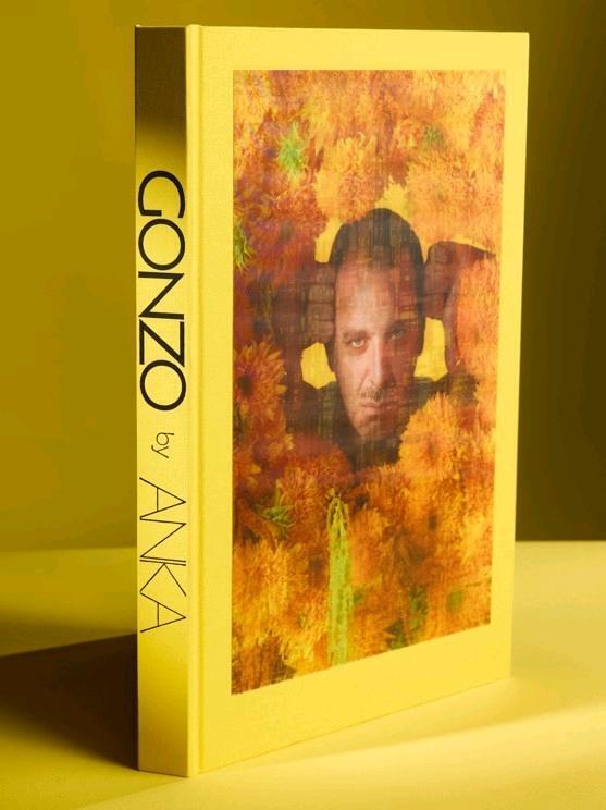 New Oversized Hardcover GONZO by Anka Photo Book feat. Chilly Gonzalez with Lenticular Cover & Gift Box (10.15" &times; 1.25" &times; 15.25" Tall) | Retails Over $100!