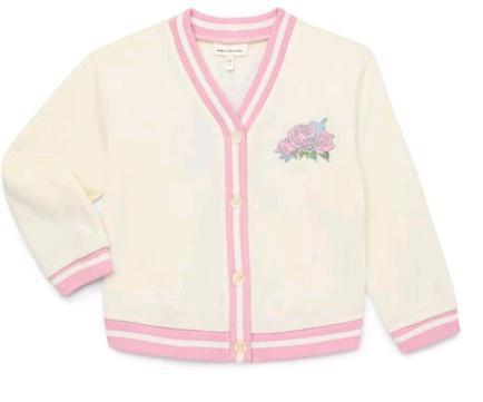 New sz 10/12 Girls Sugar & Diamonds Girls Long Sleeve Varsity Jacket