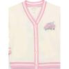 New sz 10/12 Girls Sugar & Diamonds Girls Long Sleeve Varsity Jacket - 2