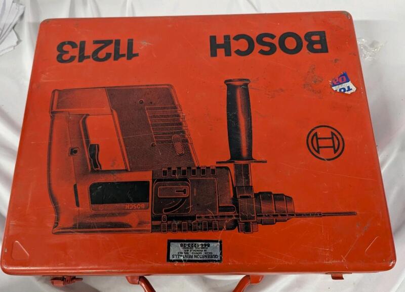 15+ Tools with Metal Toolbox. Toolbox Measures 18" x 14" by 4".