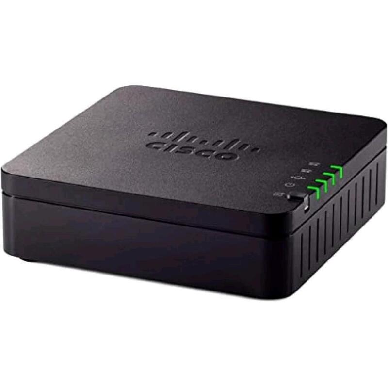New CISCO ATA 192 Multiplatform Analog Telephone Adapter, 2-Port Handset-to-Ethernet Adapter, 1-Year Limited Hardware Warranty (ATA192-3PW-K9) Retails Over $170!